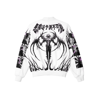 Distress Bomber Jacket