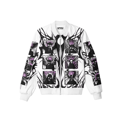 Distress Bomber Jacket